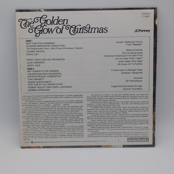 JC Penney The Golden Glow of Christmas Album - Picture 3 of 6